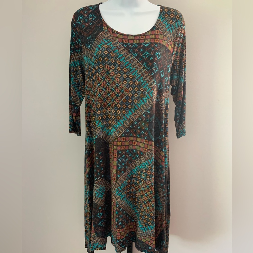 Karen Kane Boho Patterned Dress